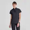 Tops Esfoliantes Modeladores de Cintura Femininos para Salões de Beleza, Centros de Cuidados Pós-Parto, Clubes de Spa, Clínicas Odontológicas, Uniformes de Trabalho e Uniformes de Enfermagem