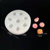 Molde de Silicona DIY para Hacer Formas Pequeñas de Calabaza, Durian, Frutas, Sandía y Durazno