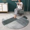 Tapete nórdico moderno minimalista para sala de estar, quarto, cabeceira, lavabo, redondo, tapete de chão, grande área, tapete tipo cashmere