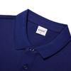 195g 40S Piqué Doble Verano Color Sólido Cuello Solapa Manga Corta Ropa de Trabajo Camisa Polo Hecho a Medida Reunión de Clase Camisa Cultural