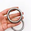 Anel de Aço Inoxidável 304/316 O-Ring Círculo Sólido Anel Soldado Sem Emenda Puxador Manual Anel de Metal para Animal de Estimação