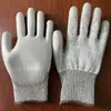 Luvas Resistentes a Cortes Nível de Proteção do Trabalho 5 Anti-Corte Trabalho em Canteiro de Obras Antiderrapante Anti-Corte de Faca Luvas Espessas Resistentes ao Desgaste Atacado