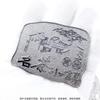 Accesorios para el Hogar Personalizados, Etiquetado de Pueblo de Té Famoso, Partículas de Patrón en Relieve, Placas de Nombre Asimétricas, Señales de Artesanía de Madera