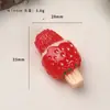 Acessórios de Resina Desenho Animado DIY Enfeites Frutas Sorvete Creme Cola Presilhas de Cabelo Capas de Celular Fivelas de Sapato Chaveiros Pingentes Acessórios