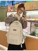 Mochila Estilo Universitario Nueva para Estudiantes, Unisex, Gran Capacidad, Impermeable, Bolsa Escolar Reductora de Peso, Bolso de Hombro Simple y Ligero