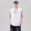 Colete Masculino Anyang 2026 Verão Sem Mangas Camiseta Estampa de Letras Tendência Fitness Esportes Regata Atacado