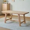 Mesa de centro grande multifuncional, juego de mesa y sillas de comedor de madera maciza para el hogar, banco de trabajo de roble rojo, mostrador de bar, escritorio de oficina