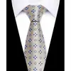 Gravata Listrada Profissional de Negócios Masculina 8cm Gravata de Poliéster Personalizada Feita à Mão Gravata Masculina Fabricante de Gravatas Shengzhou
