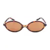 Nuevas Gafas de Sol Retro de Marco Delgado de Gama Alta para Mujeres en Viajes de Negocios, Gafas de Sol para Viajes, Gafas Pequeñas Ovaladas de Marco Delgado que Muestran el Rostro