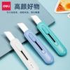Cuchillo de arte Deli tamaño pequeño cuchillo para cortar papel doméstico cuchillo para cortar papel cuchillo para desembalar cuchillo hecho a mano para estudiantes color macarrón