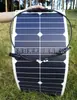 Panel solar flexible Sunpower 25W personalizado de fábrica/al por mayor panel solar flexible