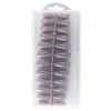Set al por mayor de uñas casuales portátiles Parche de uñas Manicura nude para mujer Parche de uñas Color transparente hielo Producto terminado 240 piezas