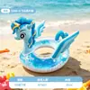 Estoque direto da fábrica de boia inflável de natação infantil de pégaso com lantejoulas, anti-tombamento, adequada para piscina, fonte termal e praia