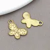 Chaveiro Brincos Colar Pulseira Pingente Pingente Inseto Abelha Borboleta Libélula DIY Acessórios de Joias de Aço Inoxidável