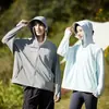 Ropa de Protección Solar Banana para Mujer con Protección UV para Exteriores, Top Holgado con Protección Solar, Chaqueta, Ropa de Protección Solar para Hombre, Ropa de Protección Solar de Seda de Hielo