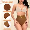 Calcinha Fio Dental Feminina para Comércio Exterior Transfronteiriço com Controle de Barriga, Levanta Bumbum Forte, Cinta Modeladora de Cintura Plus Size Sem Costura com Barbatanas de Aço, Calça Feminina para Controle de Barriga