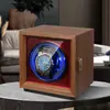 Caja para reloj de madera maciza pura certificada en Alemania, agitador de relojes, caja de carga automática, reloj mecánico, caja para reloj, agitador de relojes, dispositivo de bobinado
