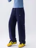 Calça de Moletom com Forro de Lã para Meninos Babybody Outono e Inverno 2025 Nova Estilosa Infantil Grossa Casual para Crianças Maiores Perna Reta