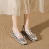 Sapatilhas Rasas Versáteis de Bico Quadrado Estilo Francês, Novos Sapatos Femininos Primavera/Verão 2026, Planos e Confortáveis