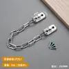 Trava de janela, limitador de janela de aço inoxidável, trava de porta de abrir e janela, janela de aço plástico, trava de janela antifurto, trava de janela ajustável para atacado