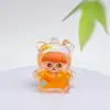 Boneca Figurine de Areia com Fluxo de Óleo Desenho Animado Super Fofa Licenciada Oficialmente Caixa Surpresa Chaveiro Presente Boneca de Acrílico