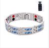 Pulseira magnética de dragão e nova de fileira dupla Moda europeia e americana pulseira masculina adesivo de fibra de carbono exclusivo transfronteiriço