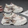Tênis Masculinos Tendência Verão 2025 Novos Tênis de Tela para Adolescentes Versáteis Dad Shoes que Aumentam a Altura