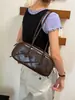 Bolso de hombro con lazo, bolso de axila, bolso de moda 2025, nicho coreano, nuevo modelo Boshi, bolso de asa única para mujer