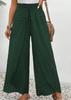 2024 Moda Transfronteriza Europea y Americana Ropa de Mujer Étnico Retro Urbano Casual Primavera y Otoño Pantalones de Mujer Sueltos de Pierna Ancha