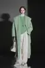 Bata con capucha de moda, sencilla, cómoda, casual, perezosa, elegante, Abrigo con capucha ribeteado, Ropa de abrigo, Modelo Nuevo Invierno 2025