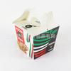 Produção de Caixa de Papel Satchel para Cone de Pizza de Cartolina Branca Personalizada de Qualidade Alimentar, Embalagem para Lanche com Impressão Colorida, Caixa para Refeição