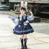 Vestido de Princesa Policía Judy de Zootopia para Niñas, Manga Larga, Primavera, Ropa Infantil, Ropa de Otoño, Disney Lolita