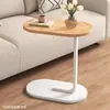 Venta al por mayor de fábrica Mesa lateral para sofá Mesa de centro pequeña Estilo crema Mesa pequeña Moderna Simple Casa móvil Mesita de noche Mini Mesa