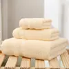 Atacado de Toalhas Gaoyang Toalhas de Rosto Domésticas para Adultos Conjunto de Toalhas de Banho Domésticas Masculinas e Femininas 100% Algodão Classe A Absorvente Liso