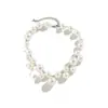 Joyería Transfronteriza Europea y Americana, Collar Elegante Punk Femenino de Perlas de Imitación, Perlas Grandes, Perlas Pequeñas, Gargantilla Corta, Joyería, Joyería