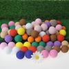 Bola de Esponja de Espuma Eva com 25mm de Diâmetro Adequada para Pistola de Brinquedo Pistola de Batata Balas DIY Feito à Mão Material Eva Macio