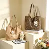 2026 Nova Bolsa Casual de Lona Estilo Coreano para Estudantes, Grande Capacidade para o Dia a Dia e Passeios, Bolsa Tote de Ombro Único