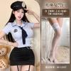 Amor Sexo Lencería Sexy Uniforme Profesional Tentación Juego de Rol Ajustado Puro Deseo Traje de Azafata Cadera Libre