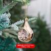 Paquete de bolas navideñas, decoraciones navideñas, bolas pintadas de forma especial, accesorios colgantes para árbol de Navidad, techo de centro comercial, venta al por mayor