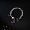 Mais Vendido no Sudeste Asiático: Pulseira de Contas Trituradas com Tema de Elefante para Mulheres, Design de Nicho, Pulseira Colorida Doce Estilo Floresta Atacado