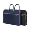 Bolsa para Documentos Bolsa de Información Portátil de Negocios con Cremallera Multicapa Impermeable Gran Capacidad Bolsa para Oficina y Conferencias Bolsa de Almacenamiento de Documentos