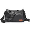 Bolso Cruzado Marca de Moda Bolso de Hombro Cuero Genuino Bolso Cruzado para Hombre Piel de Vaca Suave Casual Bolso Cruzado Dropshipping