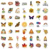 100 Pegatinas de Graffiti de Vida de Dibujos Animados, Decoración Personalizada, Pegatinas Impermeables para Equipaje de Motocicleta, Disponibles para Envío Transfronterizo
