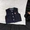 Conjunto de Colete para Bebê Menino Primavera e Outono Conjunto de Duas Peças Camisa Listrada para Bebê e Criança Pequena Colete Jeans Estiloso Roupas para Meninos Tendência