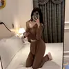 Pijama de Primavera y Otoño para Mujer 2025 Modal Cuello en V Estilo Puro Encaje Sexy Ropa de Casa Conjunto de Dos Piezas Moderno