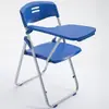 Cadeira de Treinamento Dobrável com Tábua de Mesa, Banco para Conferência, Cadeira para Instituição de Ensino e Treinamento de Estudantes com Prancheta, Estrutura Integrada de Plástico e Aço