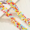 Adhesivo de doble cara adhesivo termofusible color resina cilíndrica tira de taladro mixta ancho de la tira 1.5cm tira de taladro bolsa de zapatos taladro de cristal