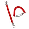 Cabo de telefone de plástico chaveiro retrátil cordão de mola corrente de telefone feita à mão DIY acessório de pendurar materiais e componentes