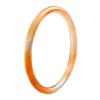 Pulsera de color ágata con hielo, moderna y versátil, para mujer, con calcedonia naranja, hermosa pulsera de tira redonda, pulsera de jade miel.