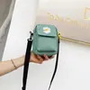 Bolsa Transversal Pequena Casual da Moda com Personalidade Modelo Novo 2026 Design Nicho Casual Bolsa Transversal Estudante Simples Pequena Quadrada